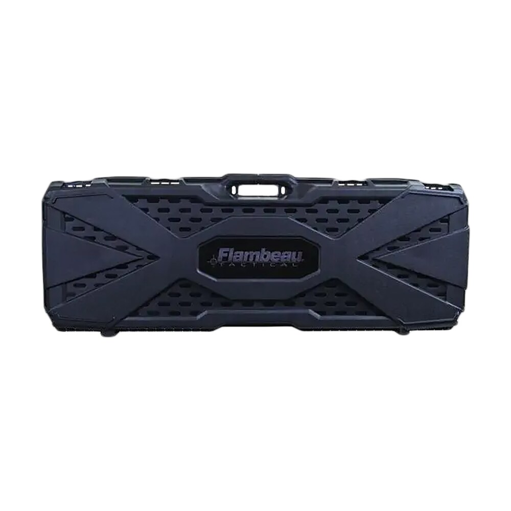 flambeau 6500ar tactical rifle case black polypropylene water resistant Flambeau 6500AR Tactical Rifle Case Black Polypropylene Water Resistant Sports South item 162971