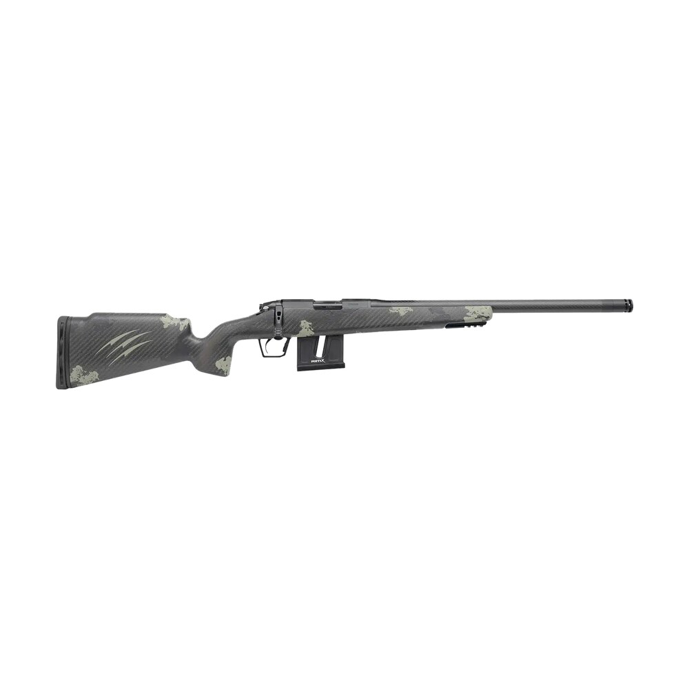 fierce firearms frr22lr18bf carbon razor 22 lr 10+1 18" black cerakote c3 carbon fiber threaded barrel, black cerakote drilled & tapped steel receiver, lr raised negative comb forest camo carbon fiber Fierce Firearms FRR22LR18BF Carbon Razor 22 LR 10+1 18" Black Cerakote C3 Carbon Fiber Threaded Sports South item 163150