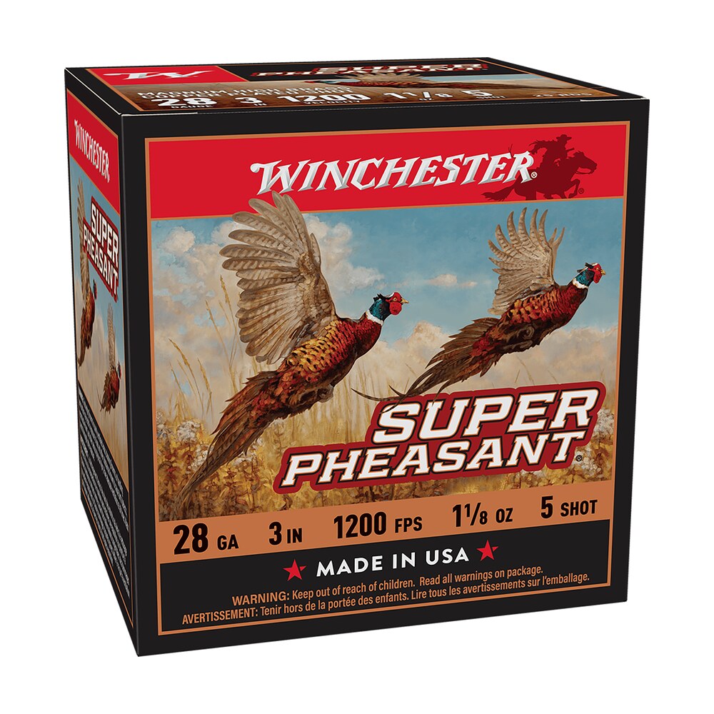 winchester ammo x283ph5 super pheasant 28gauge 3" 1 1/8oz 5shot 25 per box/10 case Winchester Ammo X283PH5 Super Pheasant 28Gauge 3" 1 1/8oz 5Shot 25 Per Box/10 Case Sports South item 163268