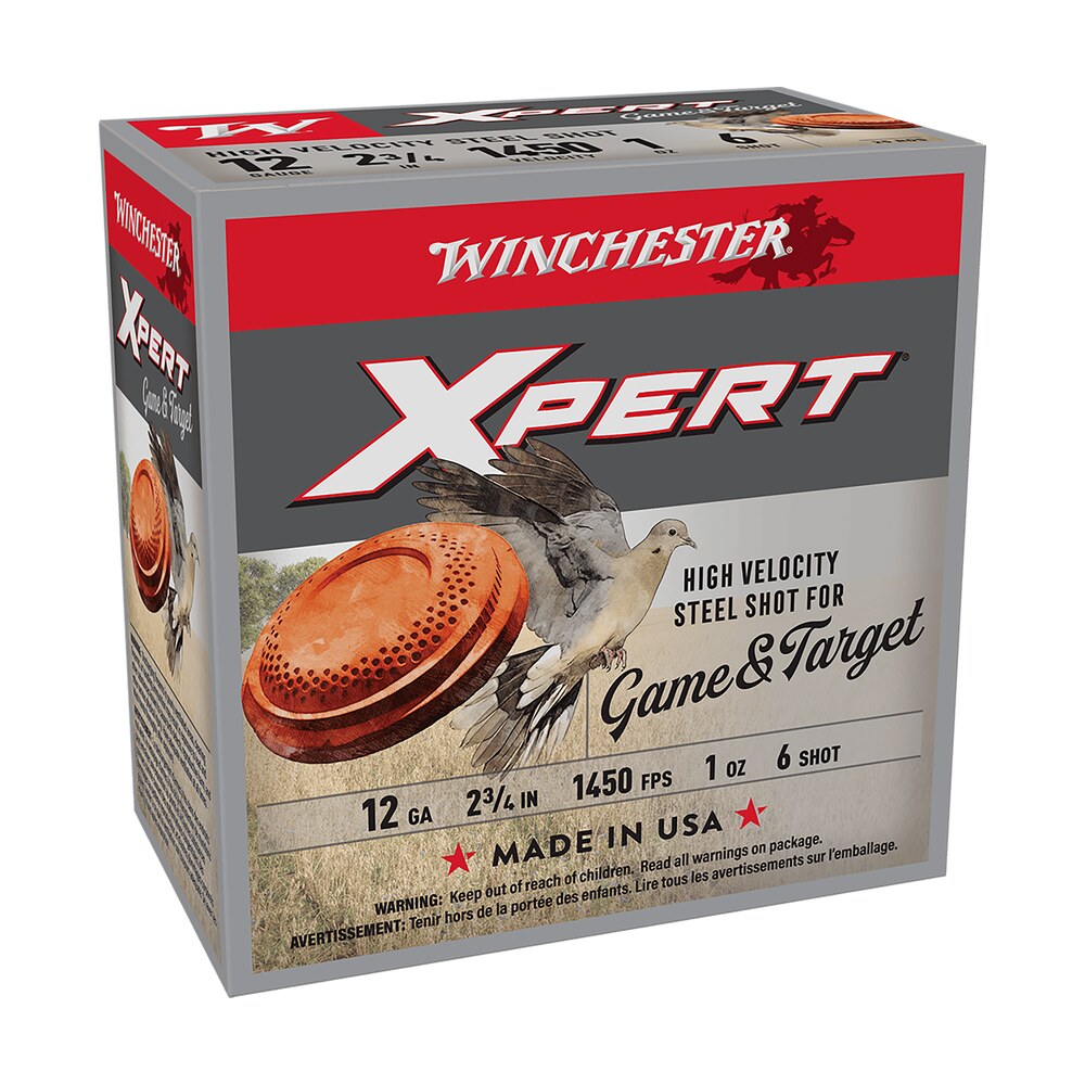 winchester ammo we12gthv6 xpert high velocity 12gauge 2.75" 1oz 6shot 25 per box/10 case Winchester Ammo WE12GTHV6 Xpert High Velocity 12Gauge 2.75" 1oz 6Shot 25 Per Box/10 Case Sports South item 163269