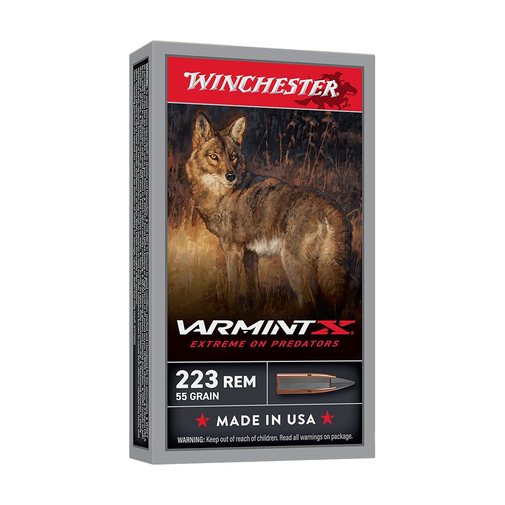 winchester ammo x223pxp varmint x 223rem 55gr extreme point 20 per box/10 case Winchester Ammo X223PXP Varmint X 223Rem 55gr Extreme Point 20 Per Box/10 Case Sports South item 163282