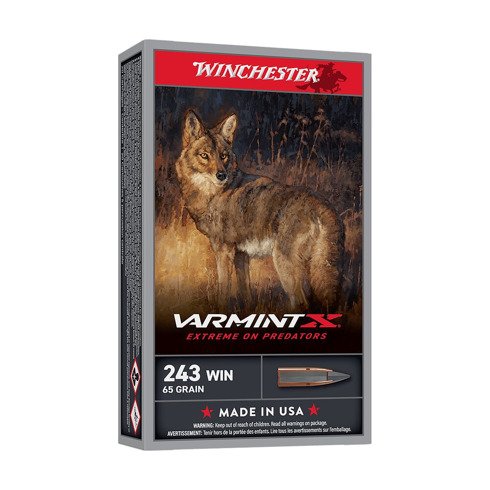 winchester ammo x243pxp varmint x 243win 65gr extreme point 20 per box/10 case Winchester Ammo X243PXP Varmint X 243Win 65gr Extreme Point 20 Per Box/10 Case Sports South item 163283