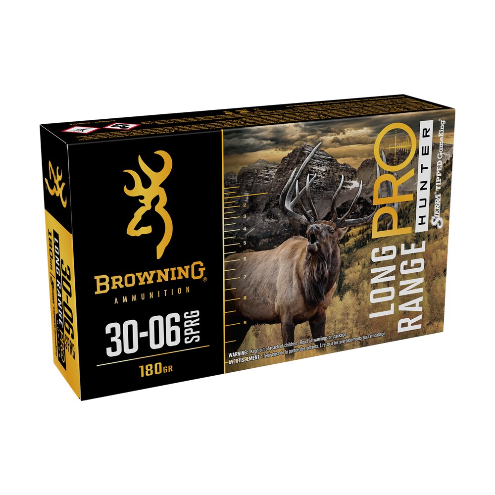 browning ammo b192530062 long range pro 30 06springfield 180gr 20 per box/10 case Browning Ammo B192530062 Long Range Pro 30-06Springfield 180gr 20 Per Box/10 Case Sports South item 163429