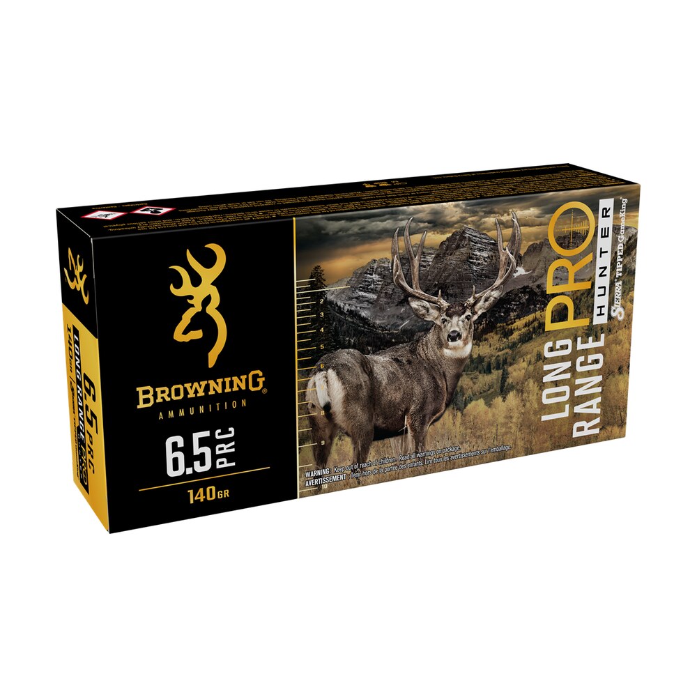 browning ammo b192565002 long range pro 6.5prc 130gr 20 per box/10 case Browning Ammo B192565002 Long Range Pro 6.5PRC 130gr 20 Per Box/10 Case Sports South item 163432