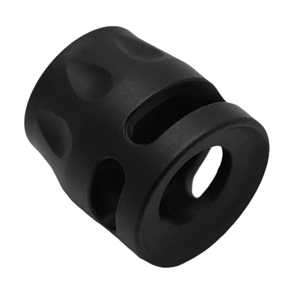 true precision inc tpsmicrobl micro compensator s type black nitride 416r stainless steel 1/2"x28 threads 9mm/380 acp True Precision Inc TPSMICROBL Micro Compensator S-Type Black Nitride 416R Stainless Steel Sports South item 163520