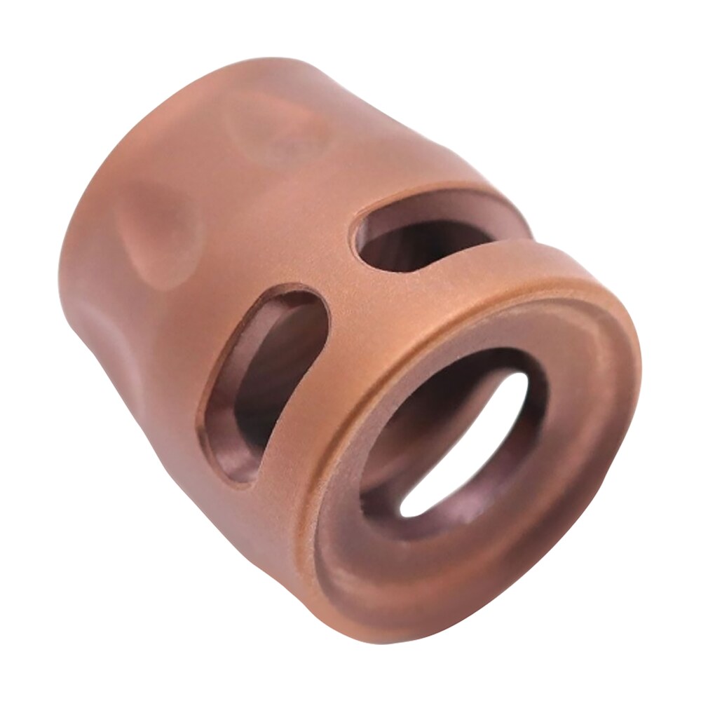 true precision inc tpsmicroc micro compensator s type copper 416r stainless steel 1/2"x28 threads 9mm/380 acp True Precision Inc TPSMICROC Micro Compensator S-Type Copper 416R Stainless Steel 1/2"x28 Sports South item 163521