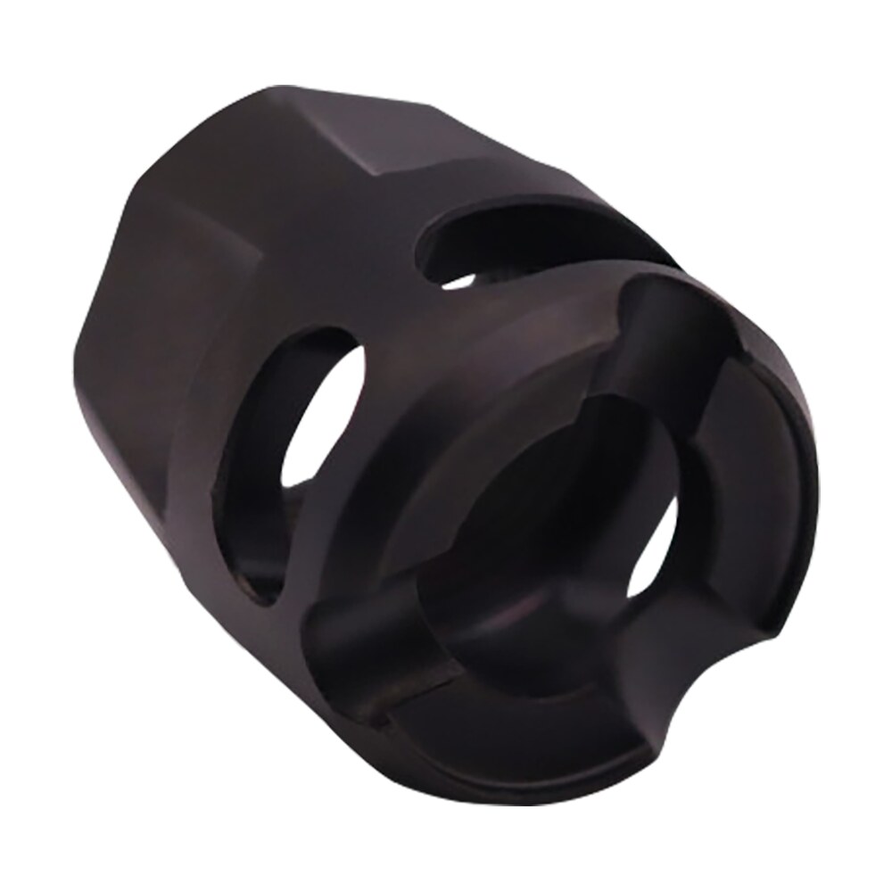 true precision inc tpymicrobc micro compensator y type black dlc 416r stainless steel 1/2"x28 threads 9mm/380 acp True Precision Inc TPYMICROBC Micro Compensator Y-Type Black DLC 416R Stainless Steel 1/2"x28 Sports South item 163525
