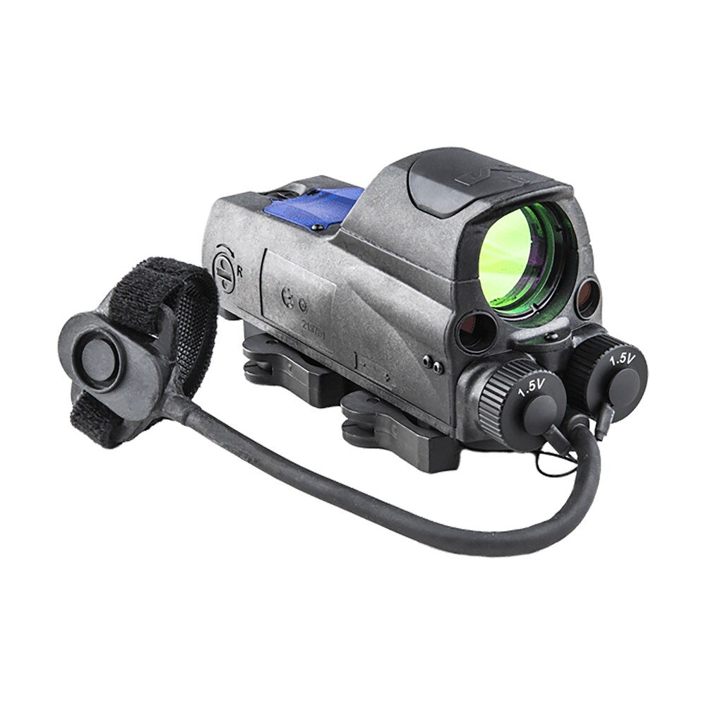 meprolight usa 0687743 mor pro black 1 x 30 mm 2.2 moa dot/bullseye reticle green & ir laser Meprolight USA 0687743 MOR PRO Black 1 x 30 mm 2.2 MOA Dot/Bullseye Reticle Green & IR Sports South item 163610