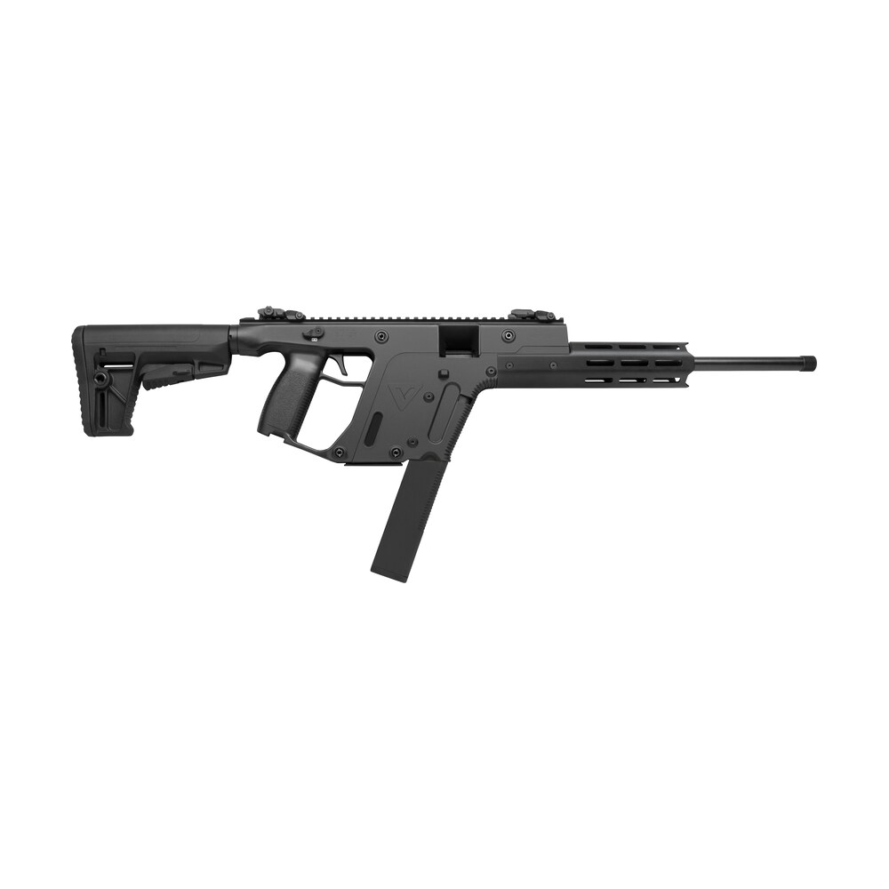 kriss usa kv22cbl03 vector crb gen2 full size 22 lr 30+1 16" black nitride threaded barrel, black picatinny rail aluminum receiver, m lok handguard, black 6 position synthetic stock, black polymer gri Kriss USA KV22CBL03 Vector CRB Gen2 Full Size 22 LR 30+1 16" Black Nitride Threaded Sports South item 163641