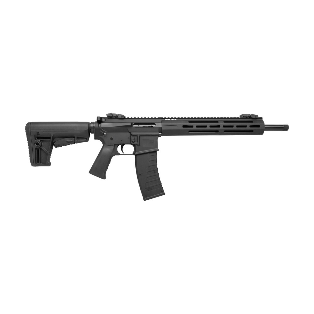 kriss usa dm22cbl10 dmk22c full size 22 lr 15+1 16.50" black nitride threaded barrel, black aluminum receiver w/picatinny rail, m lok handguard, black 6 position synthetic stock, black polymer grip Kriss USA DM22CBL10 DMK22C Full Size 22 LR 15+1 16.50" Black Nitride Threaded Sports South item 163644