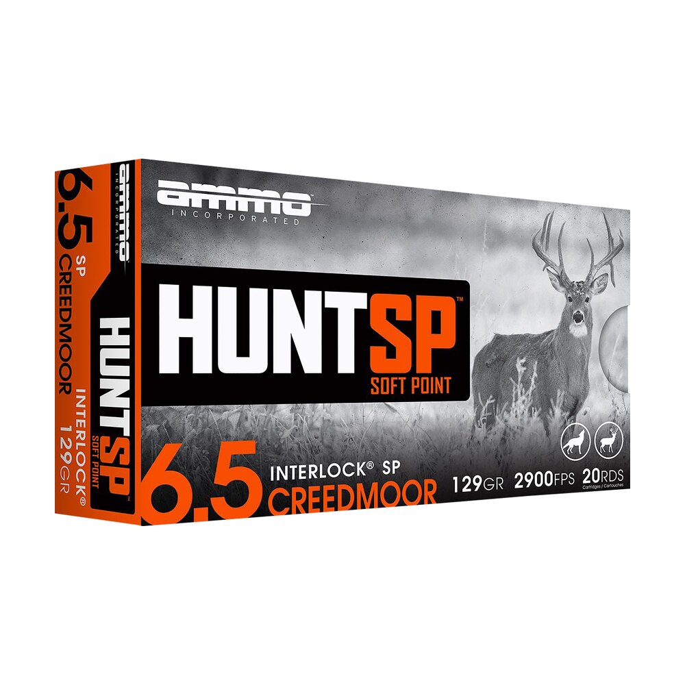 ammo inc 65cm129spa20 hunt 6.5creedmoor 129gr soft point 20 per box/10 case Ammo Inc 65CM129SPA20 Hunt 6.5Creedmoor 129gr Soft Point 20 Per Box/10 Case Sports South item 163662