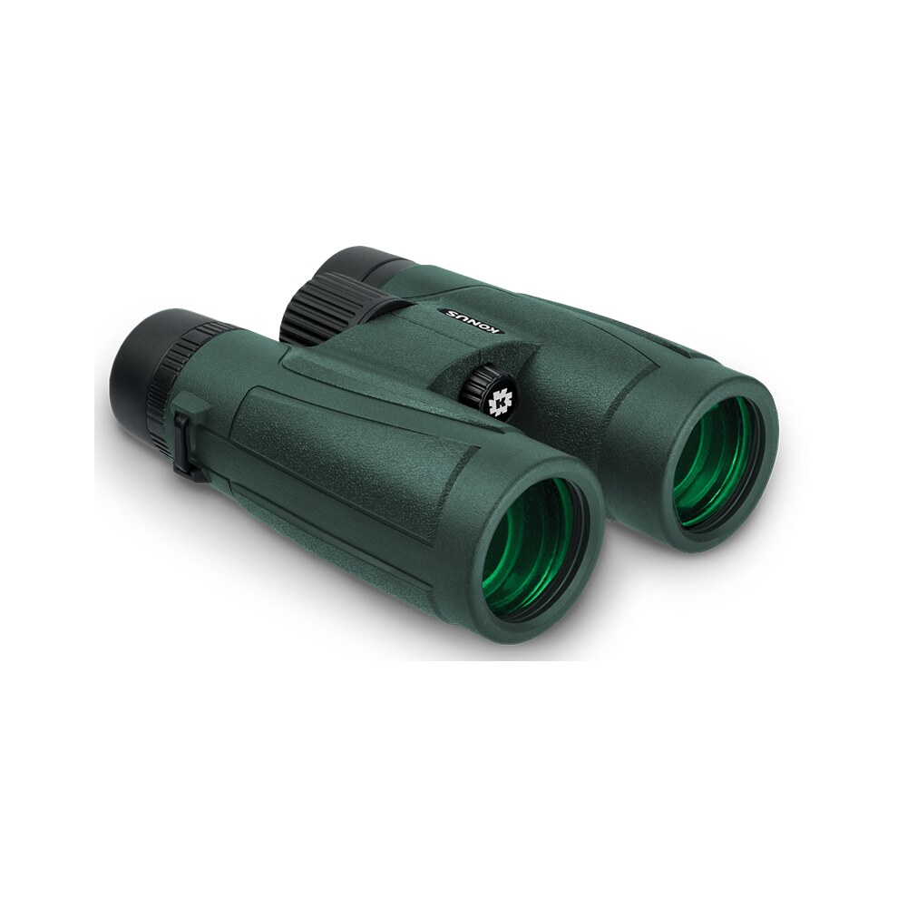 konus 2273 regent hd 10x42 w.a. bak 4 roof prism center focus black rubber armor Konus 2273 Regent-HD 10x42 W.A. BaK-4 Roof Prism Center Focus Black Rubber Armor Sports South item 163755