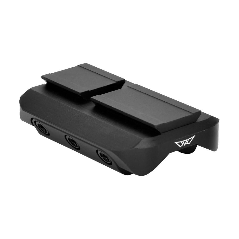 warne 6112m red dot reflex mount shotgun rib black anodized aluminum fits mini rdr sights w/acro interface Warne 6112M Red Dot Reflex Mount Shotgun Rib Black Anodized Aluminum Sports South item 164328