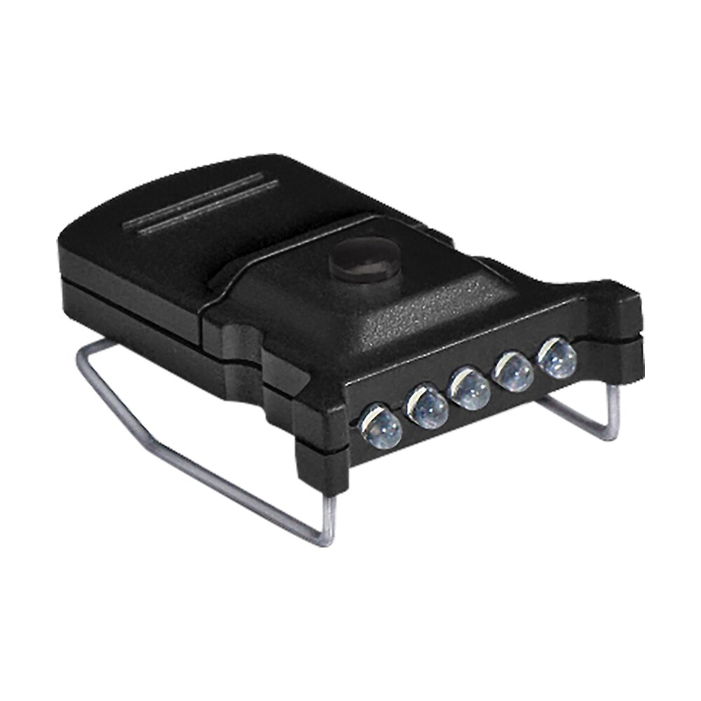 cyclops cyc mhc2pk w micro hat clip light black 10 lumens white led Cyclops CYC-MHC2PK-W Micro Hat Clip Light Black 10 Lumens White LED Sports South item 164719