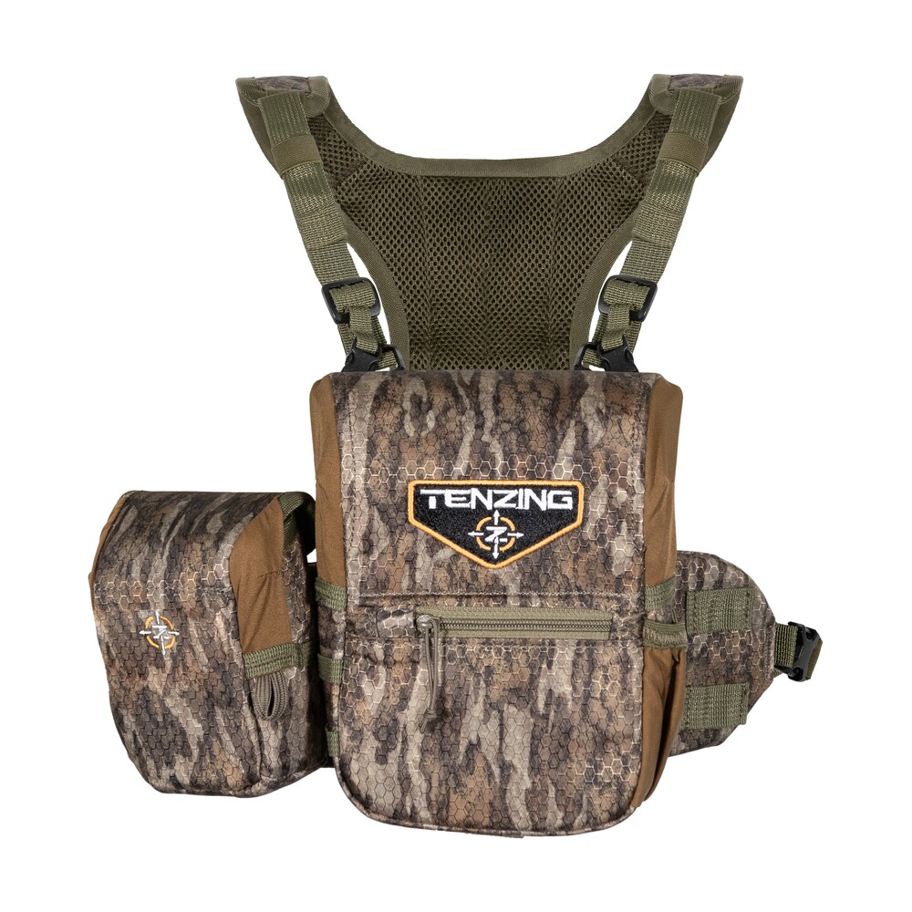tenzing tzgbhmosm bino harness small mossy oak bottomland poly oxford Tenzing TZGBHMOSM Bino Harness Small Mossy Oak Bottomland Poly Oxford Sports South item 164748