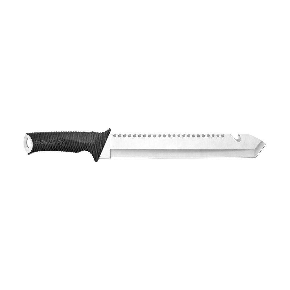 camillus 19818 carnivore 12" silver ti bonded 440 ss blade, camo abs handle, 18" long includes sheath Camillus 19818 Carnivore 12" Silver Ti Bonded 440 SS Blade, Camo ABS Handle, 18" Long Includes Sports South item 164761