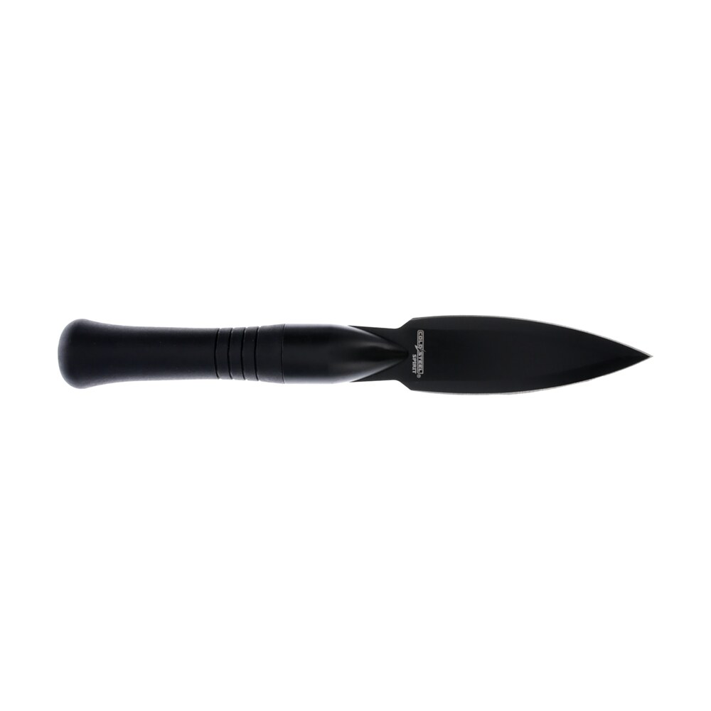 cold steel csthfs01nz spirit spear head 4.25" fixed spear point black 420 stainless steel blade, 4" black handle Cold Steel CSTHFS01NZ Spirit Spear Head 4.25" Fixed Spear Point Black 420 Stainless Steel Sports South item 164905