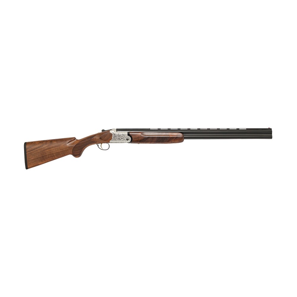 chiappa firearms 930378 202ae 12 gauge break open 3" 2 28" black chrome lined vent rib barrel, nickel plated engraved aluminum receiver, fixed walnut stock Chiappa Firearms 930378 202AE 12 Gauge Break Open 3" 2 28" Black Chrome Lined Vent Rib Sports South item 165001