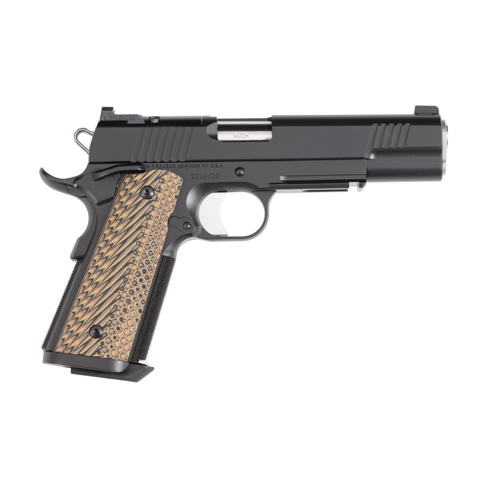 dan wesson 01794 specialist full size frame 10mm auto 8+1 5" stainless match grade barrel, black duty optics ready/serrated steel slide, black duty steel frame w/picatinny rail, black/brown g10 grip Dan Wesson 01794 Specialist Full Size Frame 10mm Auto 8+1 5" Stainless Match Grade Sports South item 165123