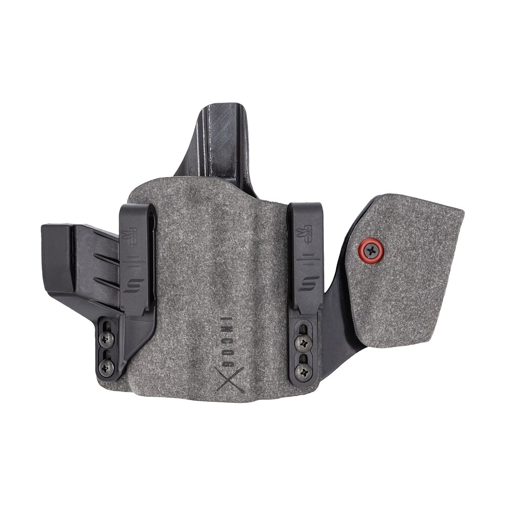 safariland incog0750a0cx261mc incog x iwb gray cordura w/mag caddy, fits sig p320 belt clip mount, right hand Safariland INCOG0750A0CX261MC Incog X IWB Gray Cordura Sports South item 165212