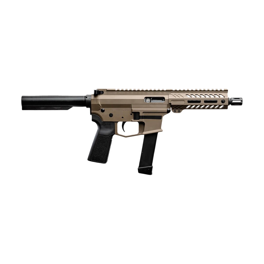 angstadt arms aaudp09pf6 udp 9 9mm luger 15+1 6" black melonite threaded barrel, 5.50" free float m lok handguards, flat dark earth cerakote aluminum picatinny rail receiver, black b5 grips Angstadt Arms AAUDP09PF6 UDP-9 9mm Luger 15+1 6" Black Melonite Threaded Sports South item 165246