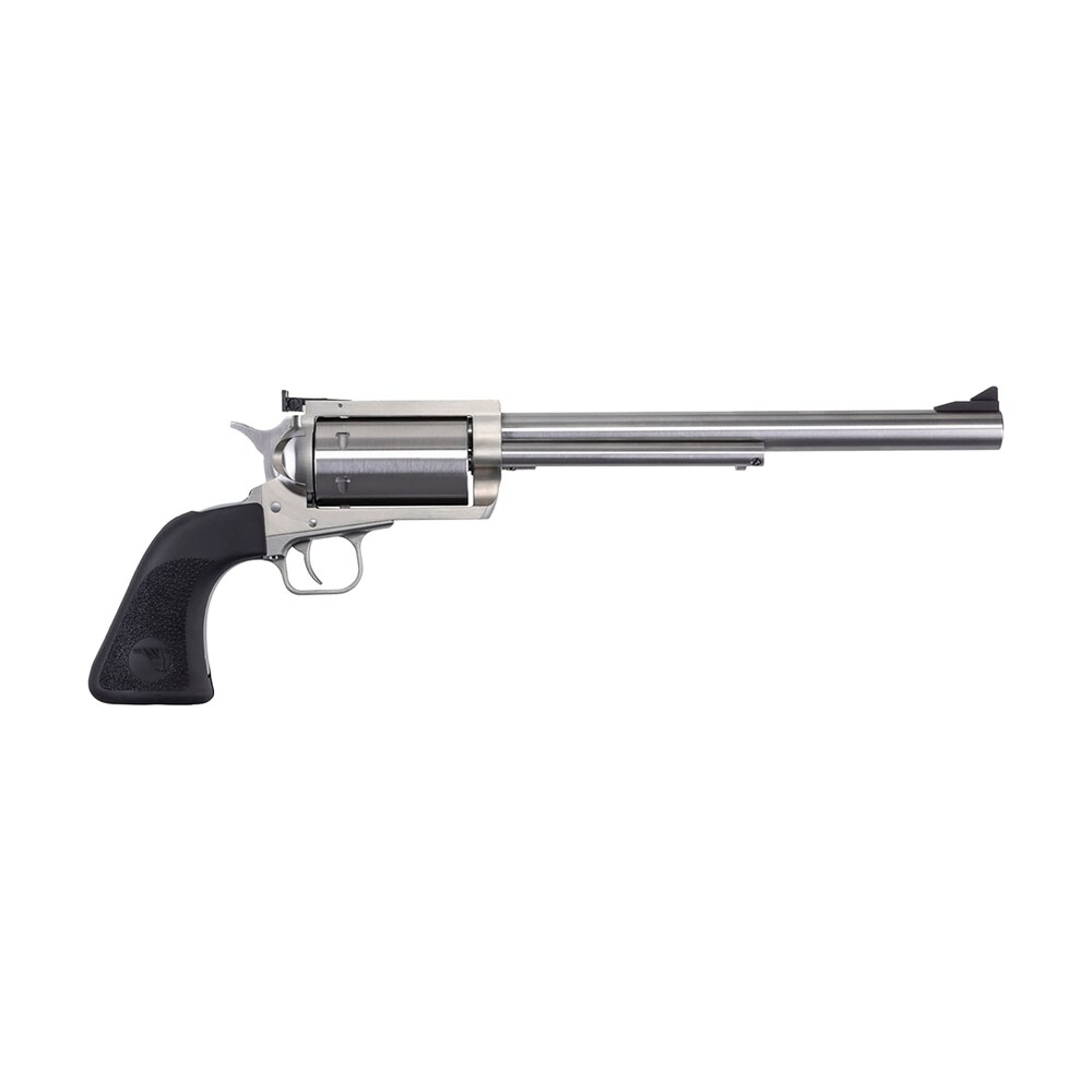 magnum research bfr30306 bfr extra large 30 30 win 6 shot 10" brushed stainless steel barrel & cylinder, stainless steel frame, black hogue rubber grip, exposed hammer Magnum Research BFR30306 BFR Extra Large 30-30 Win 6 Shot 10" Brushed Stainless Steel Barrel Sports South item 165478