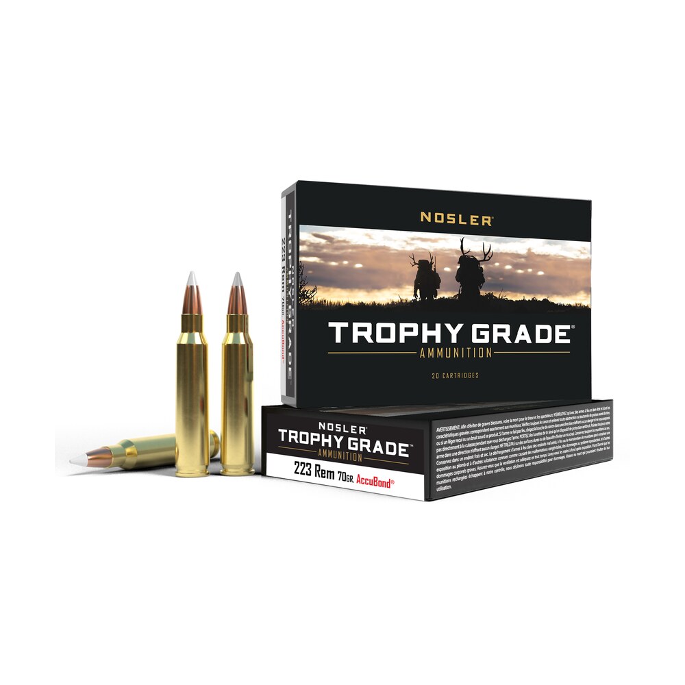 nosler 61036 match grade 223rem 70gr soft point 20 per box/20 case Nosler 61036 Match Grade 223Rem 70gr Soft Point 20 Per Box/20 Case Sports South item 165486