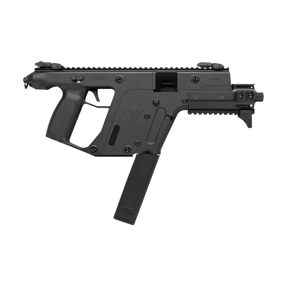 kriss usa kv10pbl30 vector sdp enhanced g2 10mm auto 33+1 6.50" black nitride threaded barrel, black picatinny rail top & bottom, mk5m modular rail Kriss USA KV10PBL30 Vector SDP Enhanced G2 10mm Auto 33+1 6.50" Black Nitride Threaded Sports South item 165851