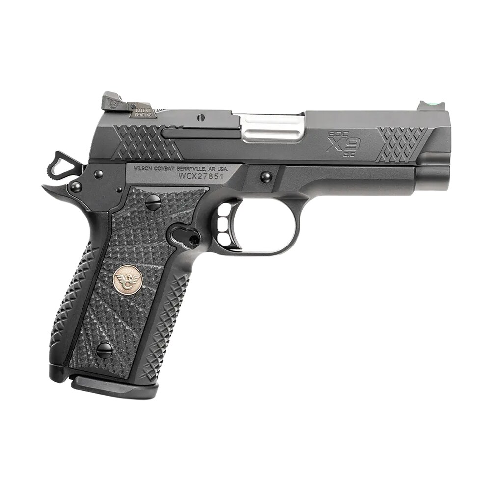 wilson combat 2edcxcp9 edc x9 2.0 9mm luger 15+1 4" stainless fluted barrel, armor tuff stainless steel tri top cut slide, combat tuff aluminum frame w/beavertail, black polymer grip Wilson Combat 2EDCXCP9 EDC X9 2.0 9mm Luger 15+1 4" Stainless Fluted Sports South item 166040