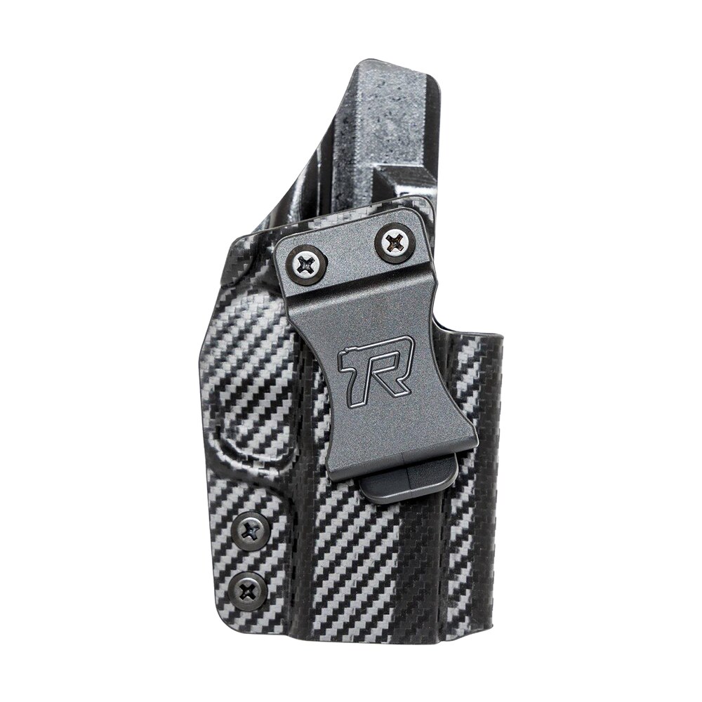 rounded gear sfahellcatcfrhvar kydex iwb black kydex fits springfield hellcat belt clip right hand Rounded Gear SFAHELLCATCFRHVAR Kydex IWB Black Kydex Sports South item 166159