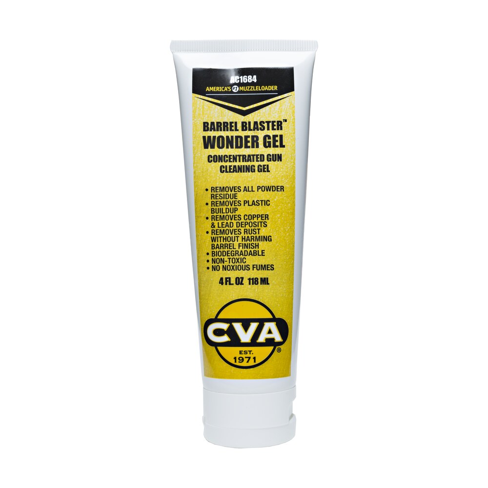 cva ac1684 barrel blaster wonder gel against lead build up 4 oz squeeze tube CVA AC1684 Barrel Blaster Wonder Gel Against Lead Build Up 4 oz Squeeze Tube Sports South item 16617