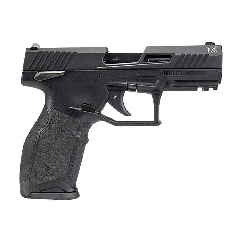 taurus 1 2tx22341 10 tx22 gen 2 full size frame 22 lr 10+1 4.10" matte black steel barrel, black hard coat anodized serrated slide, black polymer frame w/picatinny rail, right hand Taurus 1-2TX22341-10 TX22 Gen 2 Full Size Frame 22 LR 10+1 4.10" Matte Black Steel Sports South item 166864