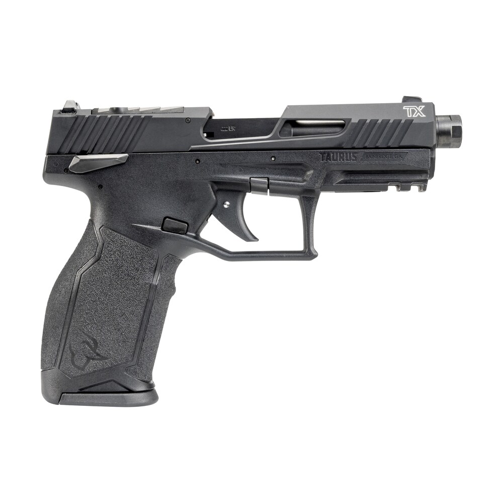 taurus 1 2tx22p141 10 tx22 t.o.r.o gen 2 full size frame 22 lr 10+1 4.10" matte black threaded barrel, black cerakote optic ready/serrated slide, polymer frame w/picatinny rail, right hand Taurus 1-2TX22P141-10 TX22 T.O.R.O Gen 2 Full Size Frame 22 LR 10+1 4.10" Matte Black Threaded Sports South item 166867