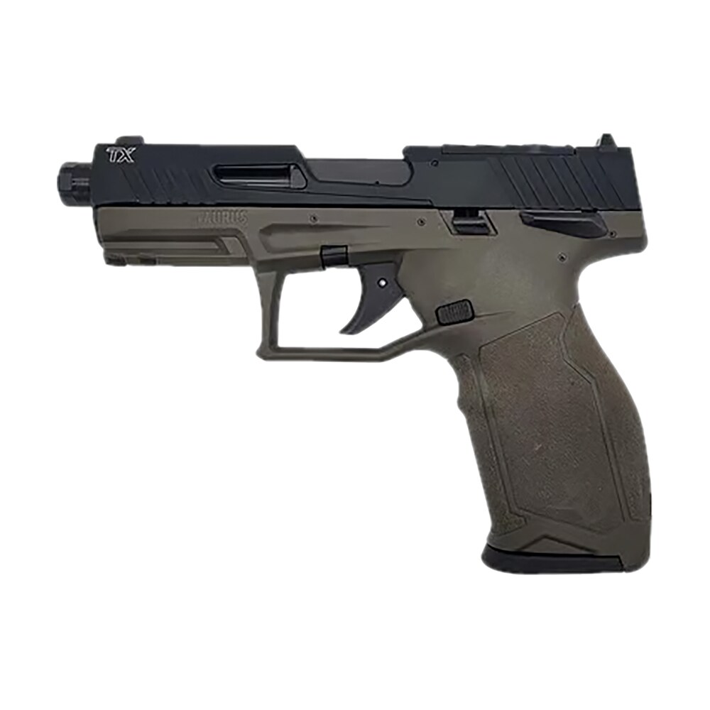 taurus 1 2tx22p141o tx22 t.o.r.o gen 2 full size frame 22 lr 16+1/22+1 4.10" threaded barrel, optic ready/serrated slide, od green polymer frame w/picatinny rail Taurus 1-2TX22P141O TX22 T.O.R.O Gen 2 Full Size Frame 22 LR 16+1/22+1 4.10" Threaded Sports South item 166869