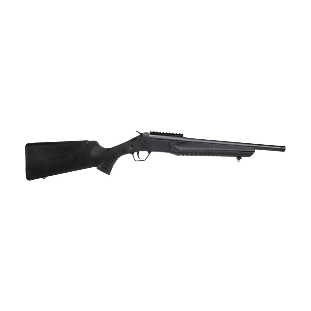 rossi lwc300bbk lwc 300 blackout 1rd 16.50" black oxide threaded barrel, black picatinny rail steel receiver, black fixed synthetic stock Rossi LWC300BBK LWC 300 Blackout 1rd 16.50" Black Oxide Threaded Sports South item 166902