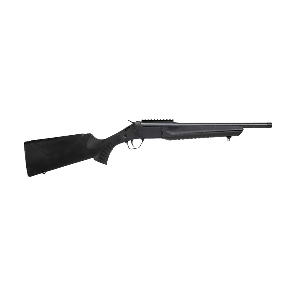 rossi lwc0556bk lwc 5.56x45mm 1rd 16.50" black oxide threaded barrel, black picatinny rail steel receiver, black fixed synthetic stock Rossi LWC0556BK LWC 5.56x45mm 1rd 16.50" Black Oxide Threaded Sports South item 166906