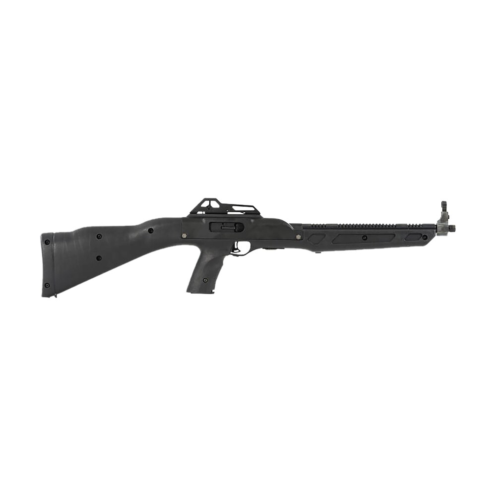 hi point 995b 995 carbine 9mm luger 10+1 16.50" black threaded barrel, picatinny rail receiver, skeletonized polymer stock, black plastic grip Hi-Point 995B 995 Carbine 9mm Luger 10+1 16.50" Black Threaded Sports South item 167492
