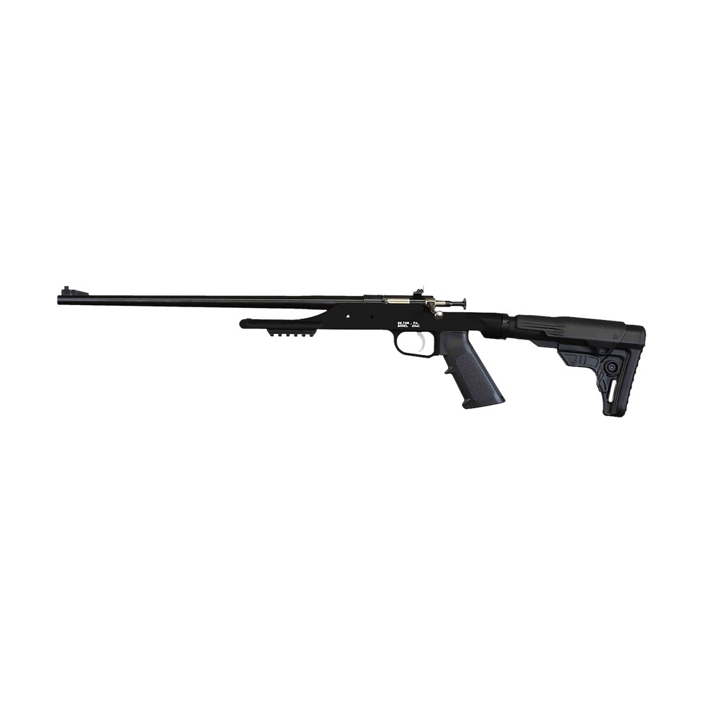 keystone ksa2180lh precision 6061 overlander pack rifle 22 lr single shot 16.12" carbon fiber threaded barrel, black anodized picatinny rail aluminum receiver, aluminum/carbon fiber adjustable skeleto Keystone KSA2180LH Precision 6061 Overlander Pack Rifle 22 LR Single Shot 16.12" Carbon Fiber Sports South item 167589