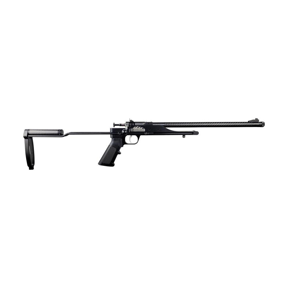 keystone ksa2192 precision 6061 overlander pack rifle 22 wmr single shot 16.12" carbon fiber threaded barrel, black anodized picatinny rail aluminum receiver, aluminum/carbon fiber adjustable skeleton Keystone KSA2192 Precision 6061 Overlander Pack Rifle 22 WMR Single Shot 16.12" Carbon Fiber Sports South item 167592