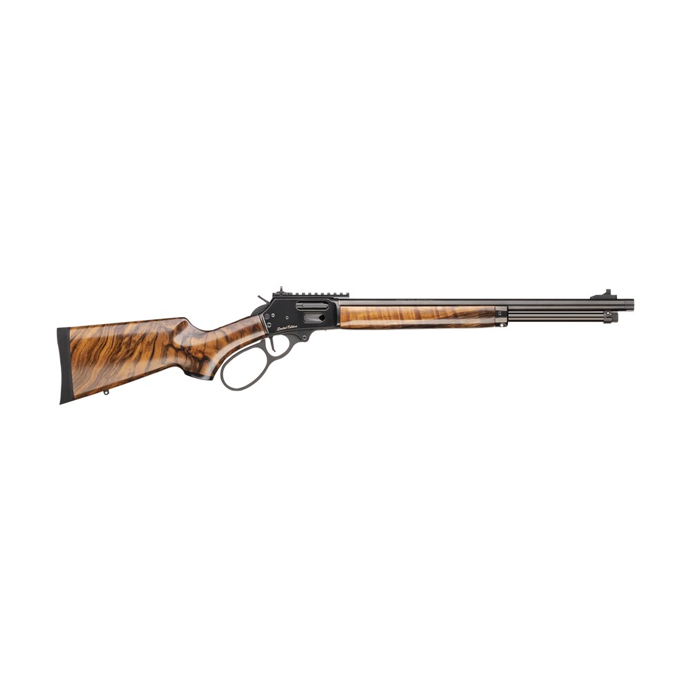smith & wesson 14079 1854 44 rem mag 9+1 19.25" black pvd threaded barrel, black pvd picatinny rail stainless steel receiver, fixed satin walnut stock, large loop Smith & Wesson 14079 1854 44 Rem Mag 9+1 19.25" Black PVD Threaded Sports South item 167706
