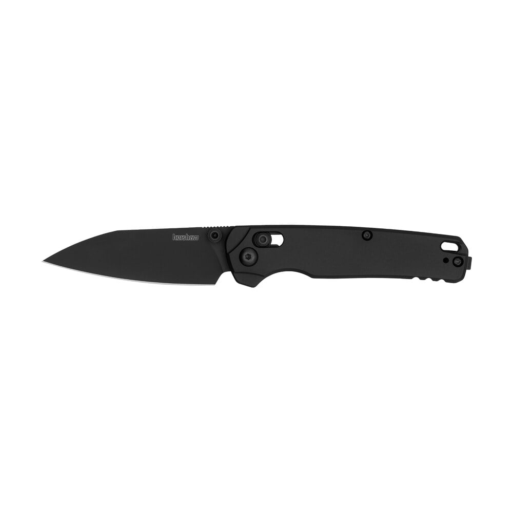 kershaw 6105blk bel air 3" folding reverse tanto plain blackwash cpm magnacut steel blade, black aluminum handle Kershaw 6105BLK Bel Air 3" Folding Reverse Tanto Plain Blackwash CPM MagnaCut Steel Blade, Sports South item 167790