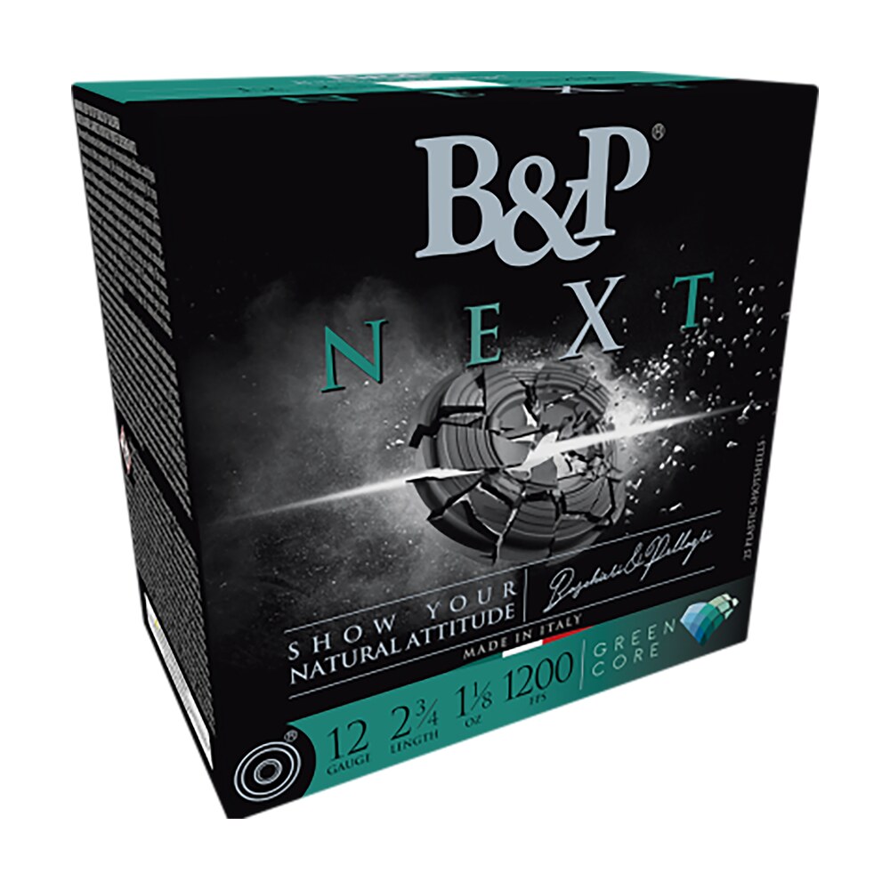 b&p ammunition 12b18nx8 next 12gauge 2.75" 1 1/8oz 8shot 25 per box/10 case B&p Ammunition 12B18NX8 Next 12Gauge 2.75" 1 1/8oz 8Shot 25 Per Box/10 Case Sports South item 167952