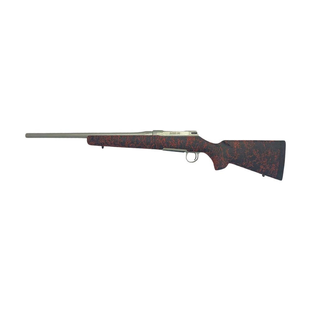 sauer 100 silver xt sports south exclusive full size 6.5 creedmoor 5+1 22" stainless steel cerakote barrel, stainless cerakote drilled & tapped steel receiver, black hs precision synthetic stock Sauer 100 Silver XT Sports South Exclusive Full Size 6.5 Creedmoor 5+1 22" Stainless Steel Sports South item 168300