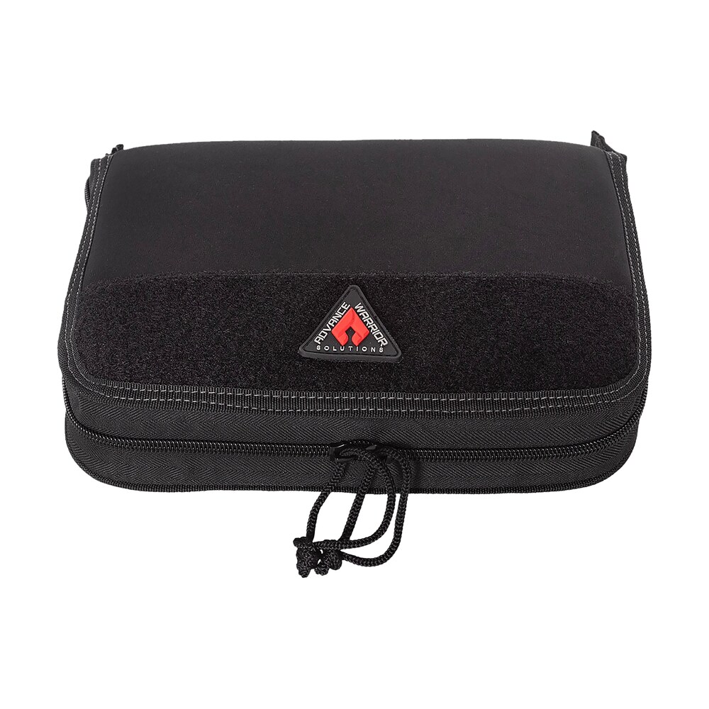 advance warrior solutions spc9 single pistol case 9.50" long black durable soft fabric compatible w/ most standard sized pistols Advance Warrior Solutions SPC9 Single Pistol Case 9.50" Long Black Durable Soft Fabric Sports South item 168426