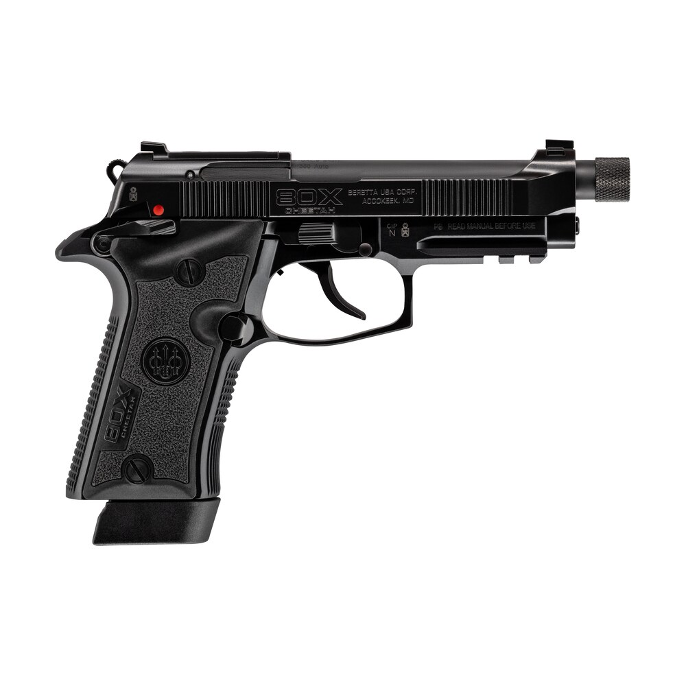 beretta usa j80xtu10 80x cheetah tactical urban w/ threaded barrel 380 acp 10+1 4.40" black Beretta USA J80XTU10 80X Cheetah Tactical Urban Sports South item 168460