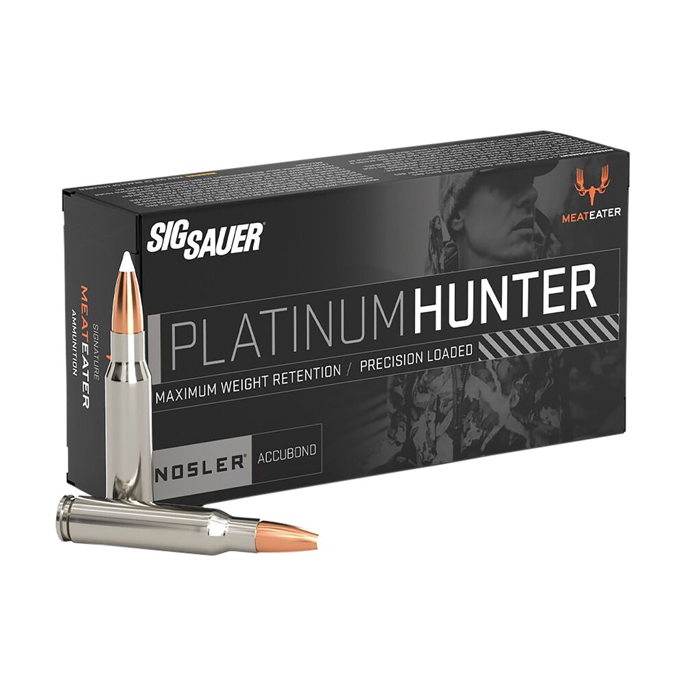 sig sauer e65cmph14020 platinum hunter 6.5creedmoor 140gr bonded polymer tip 20 per box/10 case Sig Sauer E65CMPH14020 Platinum Hunter 6.5Creedmoor 140gr Bonded Polymer Tip 20 Per Box/10 Case Sports South item 168589