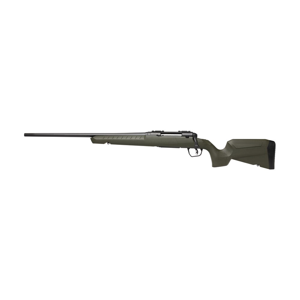 savage arms 32127 axis 2 compact 223 rem 4+1 20" matte black heavy sporter barrel, matte black drilled & tapped carbon steel receiver, fixed green synthetic stock left hand Savage Arms 32127 Axis 2 Compact 223 Rem 4+1 20" Matte Black Heavy Sporter Sports South item 168774