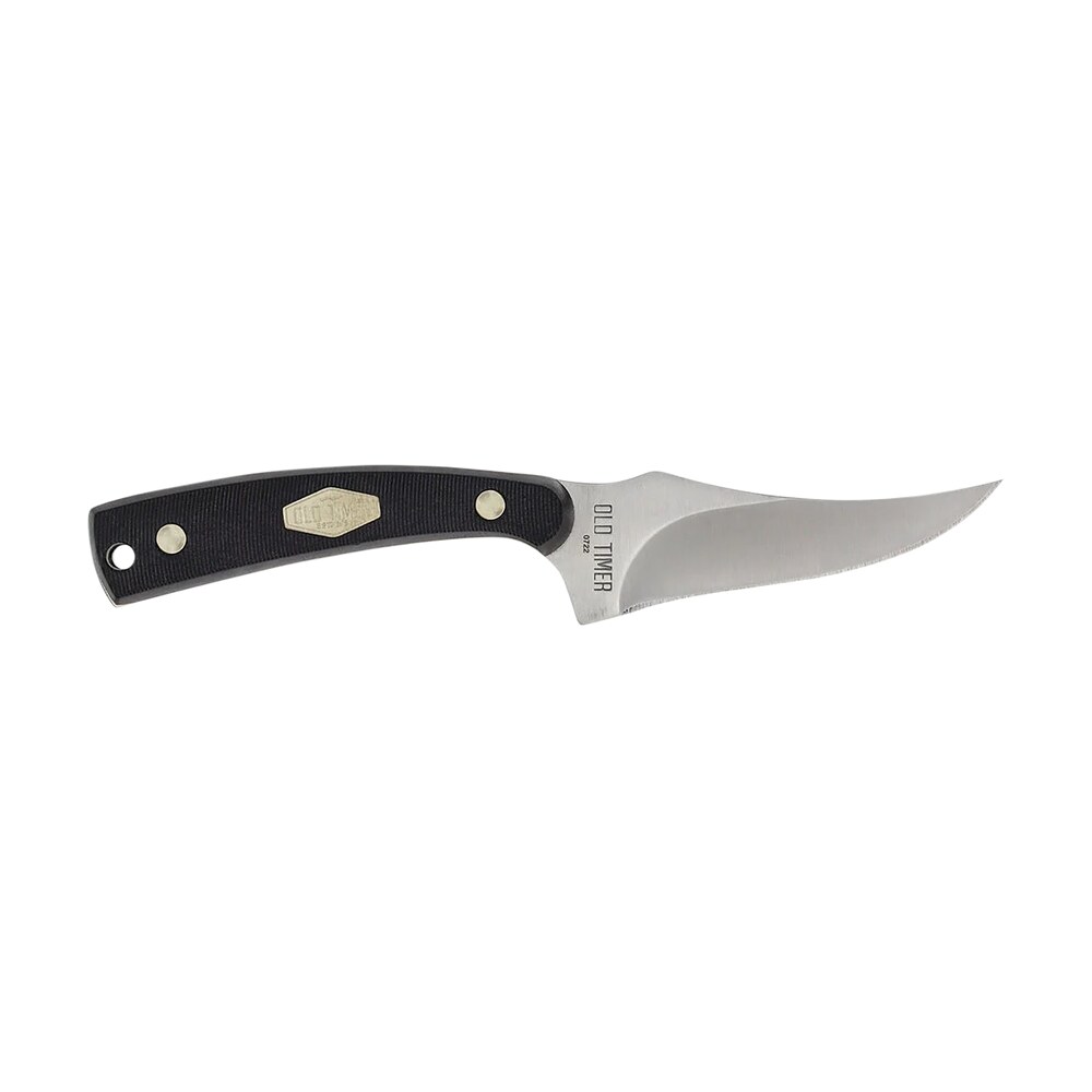 old timer 1179216 sharpfinger 3.30" fixed clip point plain stainless steel blade/ delrin handle Old Timer 1179216 Sharpfinger 3.30" Fixed Clip Point Plain Stainless Steel Blade/ Delrin Handle Sports South item 169092