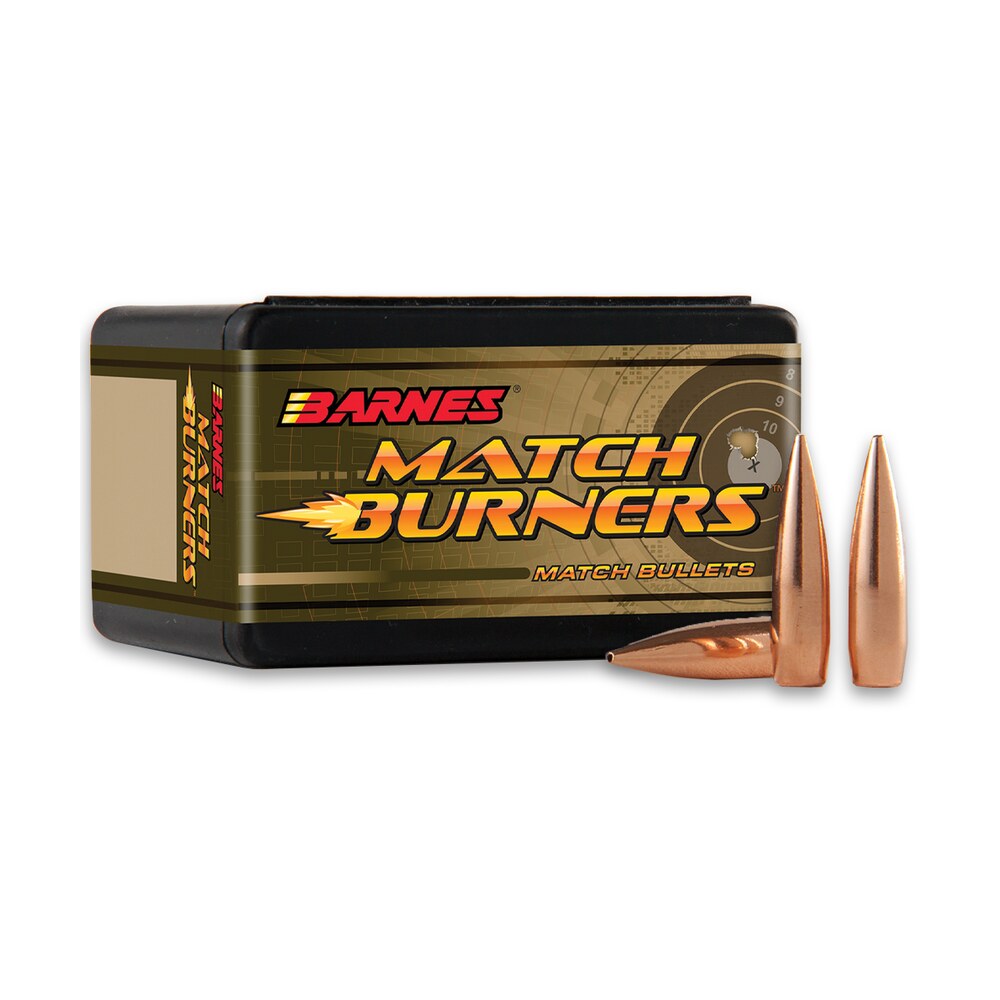 barnes bullets 32050 match burners 22cal 77gr match burners boat tail 100 per box/10 case Barnes Bullets 32050 Match Burners 22Cal 77gr Match Burners Boat Tail 100 Per Box/10 Case Sports South item 169170