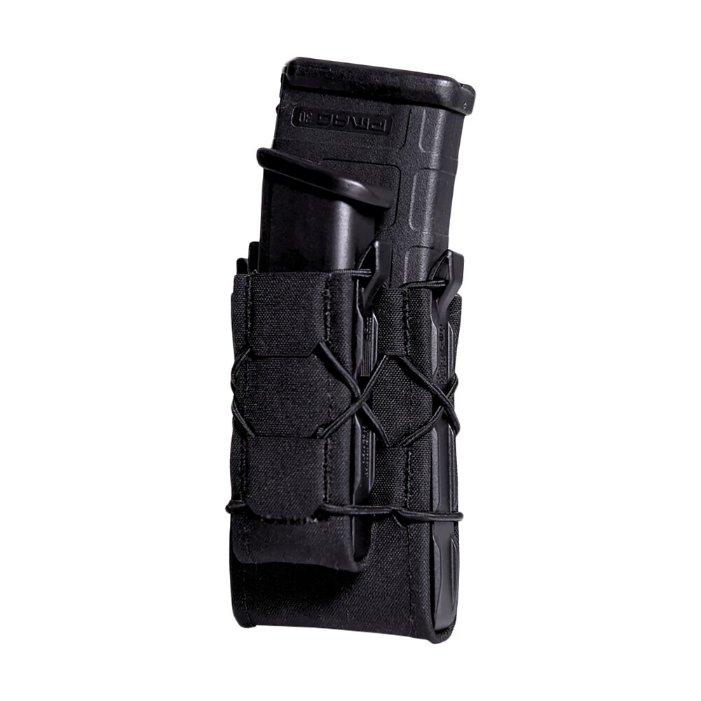 high speed gear 24dd00bk taco gen 2 double decker black nylon laminate molle mount pistol/rifle High Speed Gear 24DD00BK TACO Gen 2 Double Decker Black Nylon Laminate MOLLE Mount Pistol/Rifle Sports South item 169181